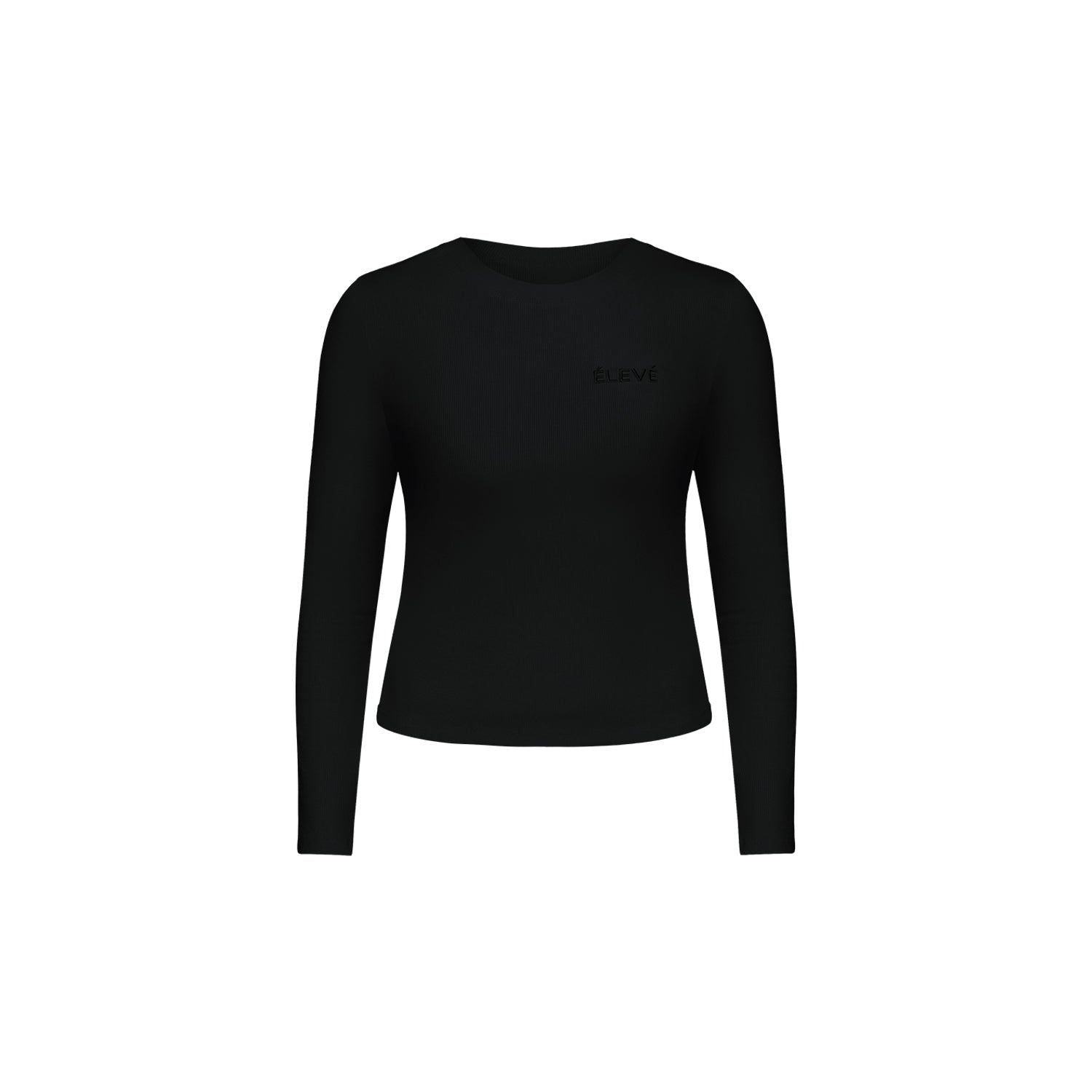 LAYLA LOUNGE LONG - SLEEVE - NOIR Élevé