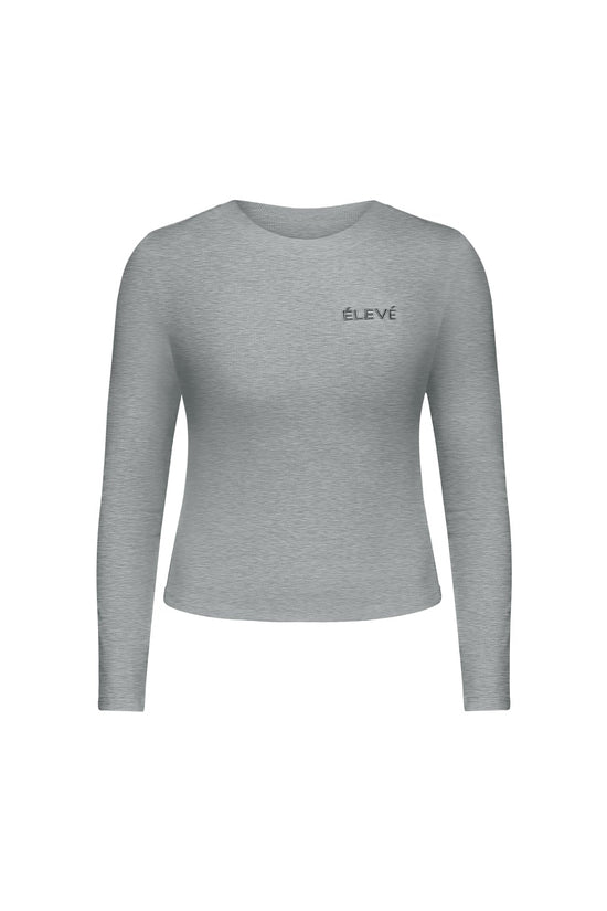 LAYLA LOUNGE LONG - SLEEVE - SILVER HAZE Élevé