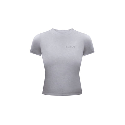 LAYLA LOUNGE SHORT - SLEEVE - SILVER HAZE Élevé