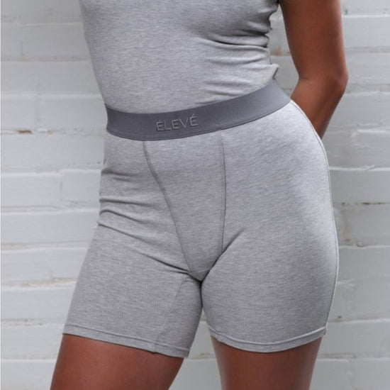 Layla Lounge - Short Sleeve Set - Silver Haze - Élevé