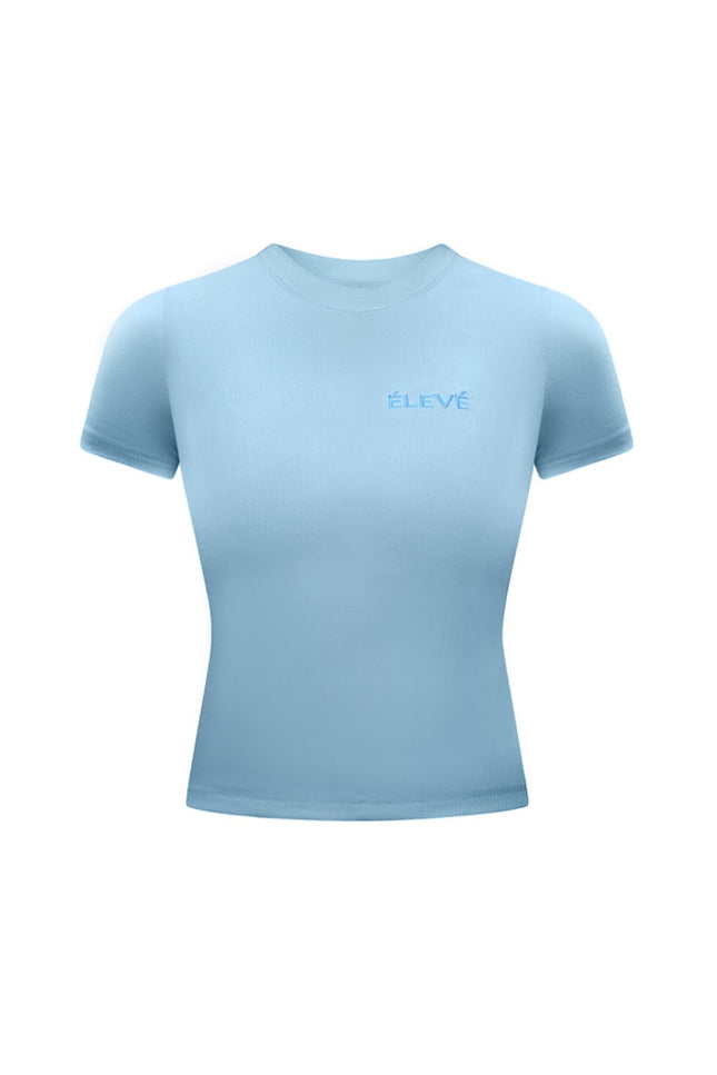 LAYLA LOUNGE SHORT - SLEEVE (SPECIAL EDITION) - Icy Blue Élevé