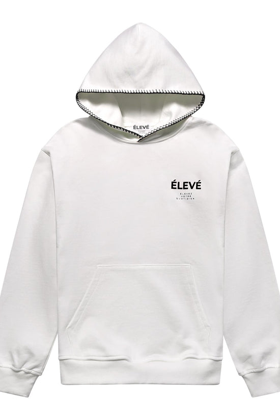 LE POINTÉ NOIR - BLANC-JET BLACK Élevé