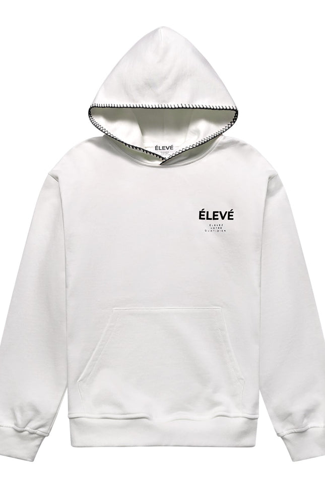 LE POINTÉ NOIR - BLANC-JET BLACK Élevé