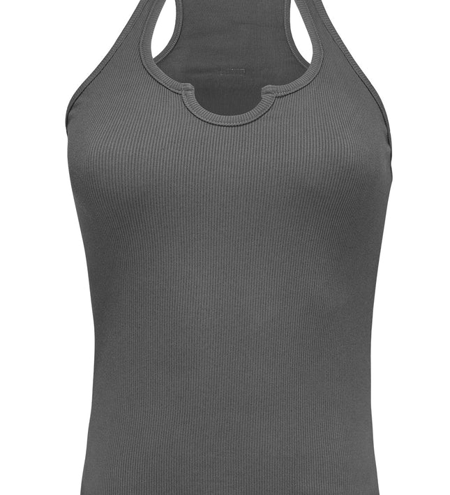 L'ENCOCHE TANK - CHARCOAL Élevé