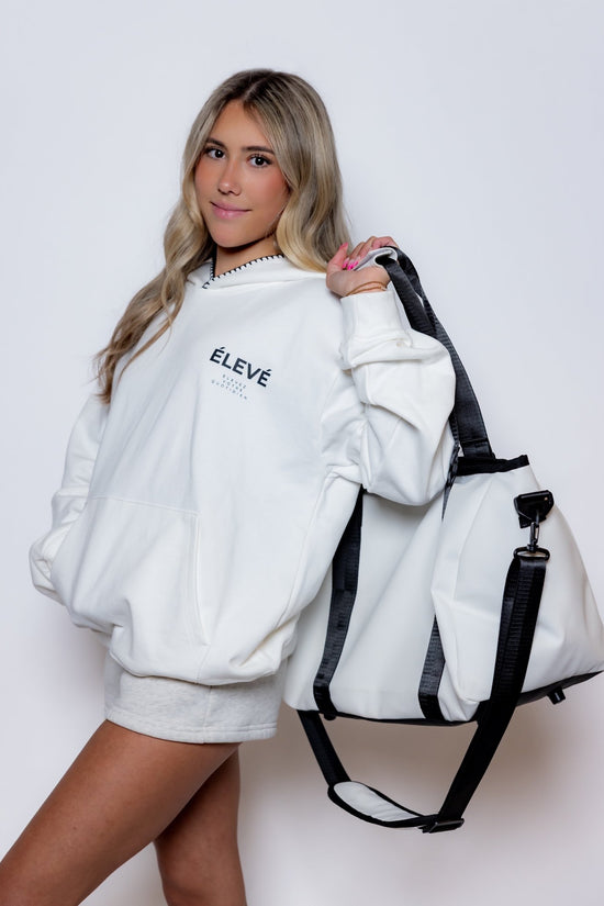 LE POINTÉ NOIR - BLANC-JET BLACK Élevé