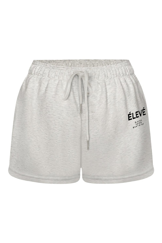 LUXE LOUNGE SHORTS - Lunar Gray Élevé
