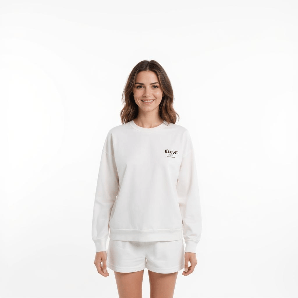 LUXE LOUNGE SHORTS - BLANCHE Élevé
