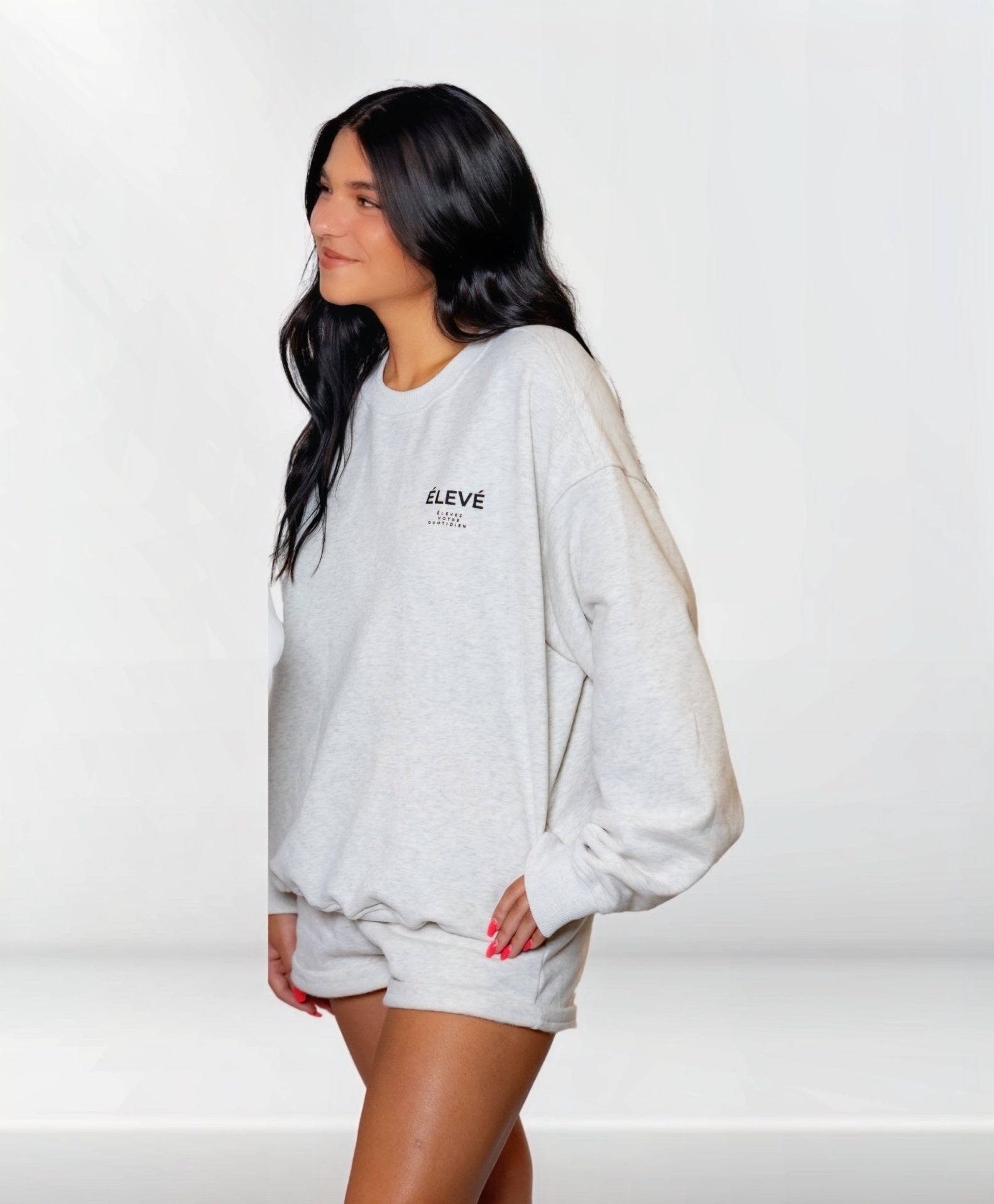 LUXE LOUNGE SWEATSHIRT - Élevé