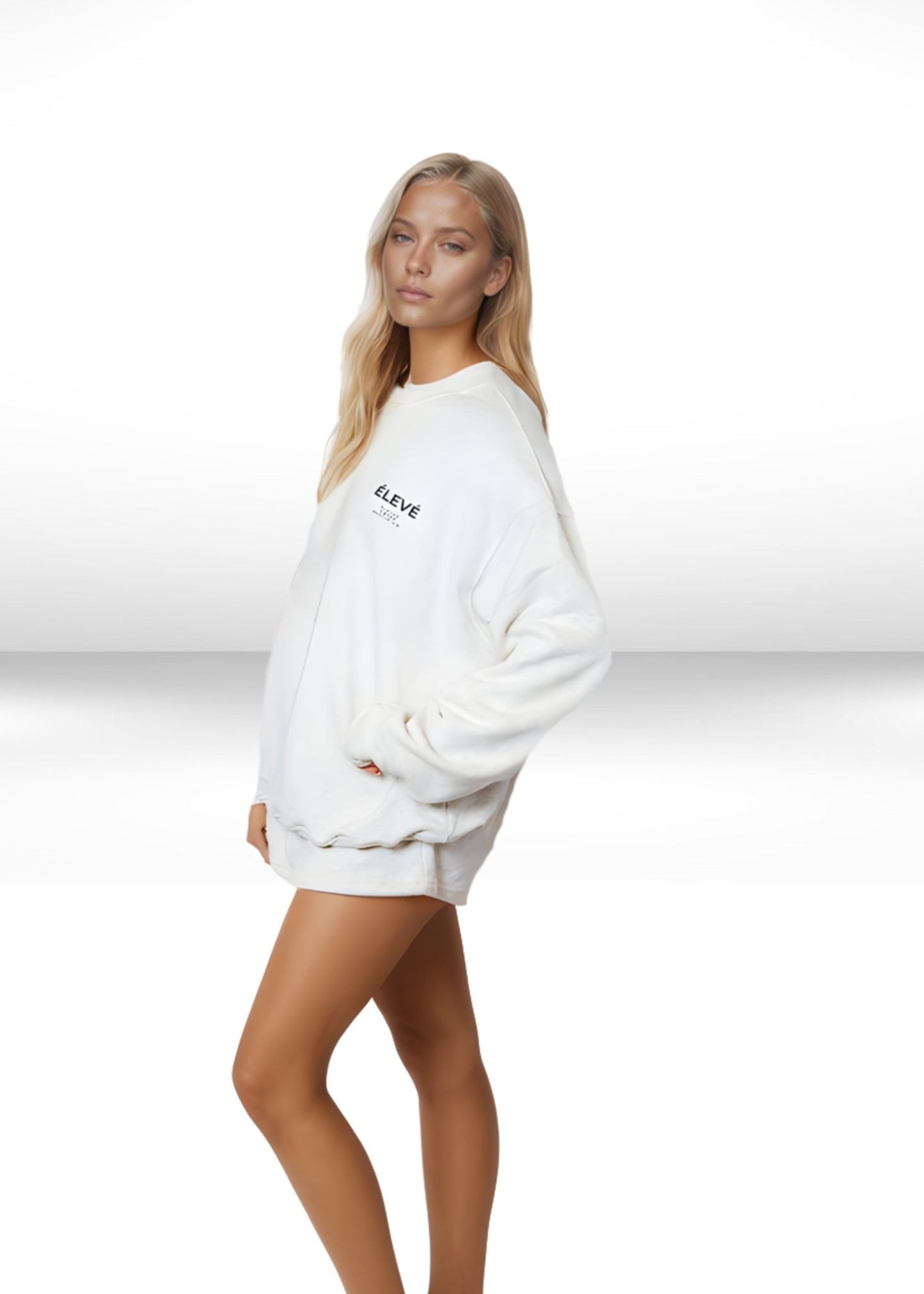 LUXE LOUNGE SWEATSHIRT - Élevé