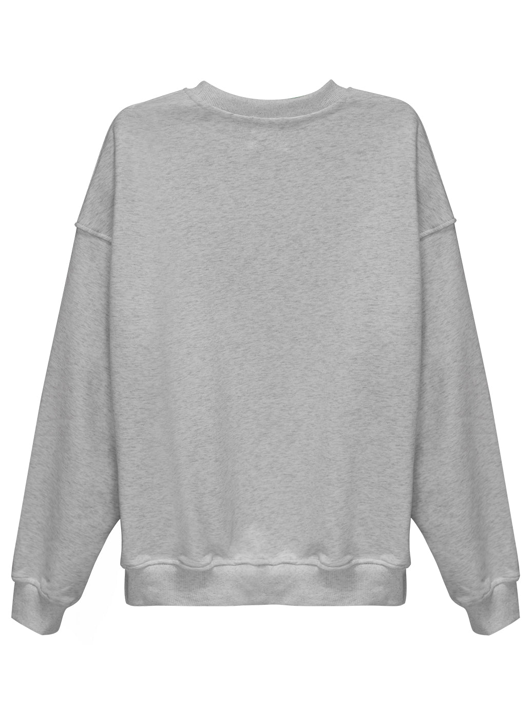 LUXE LOUNGE SWEATSHIRT - Lunar Gray Élevé