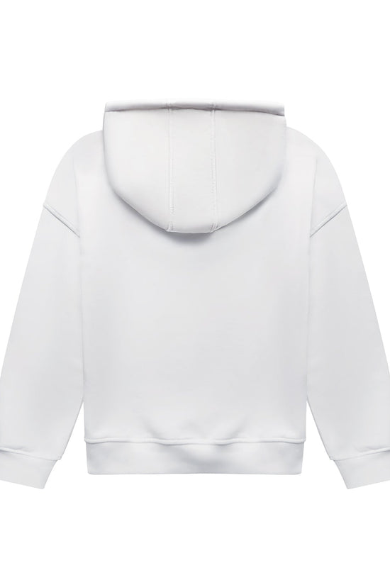 MAISON CLOUD HOODIE-BLANC-BLUSH PINK-ÉLEVÉ