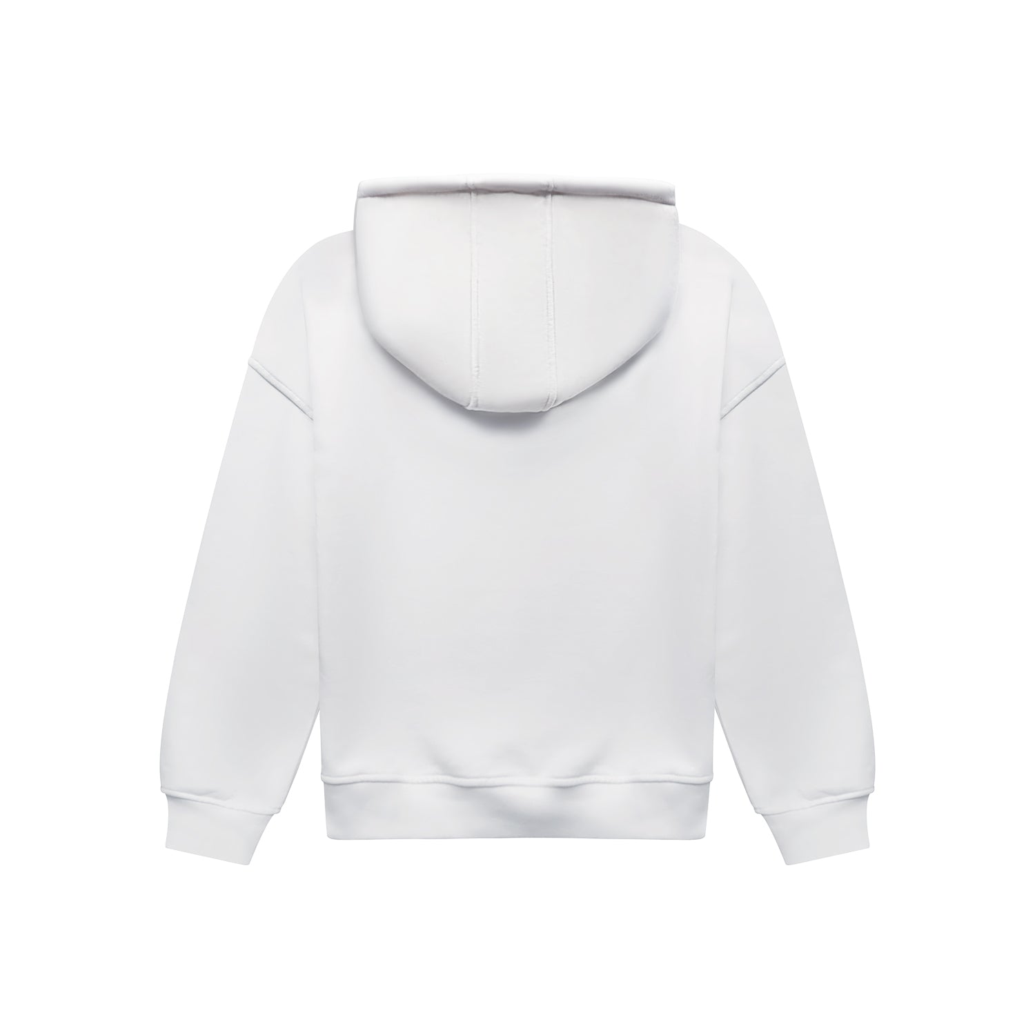 MAISON CLOUD HOODIE-BLANC-BLUSH PINK-ÉLEVÉ