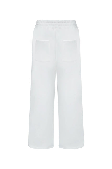 MAISON CLOUD SWEATPANTS - BLANC-BLUSH PINK Élevé