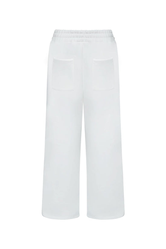 MAISON CLOUD SWEATPANTS - BLANC-BLUSH PINK Élevé