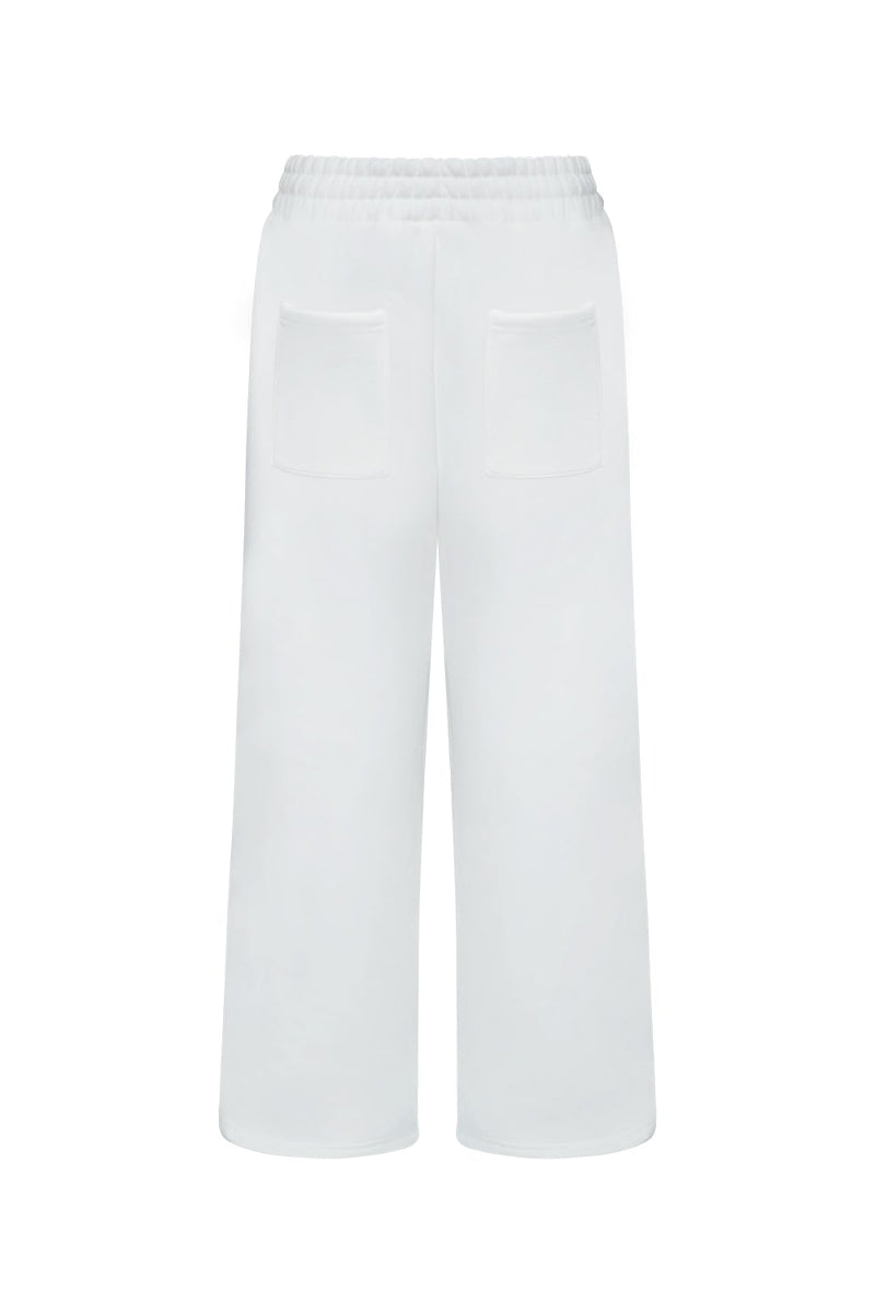MAISON CLOUD SWEATPANTS - BLANC-BLUSH PINK Élevé