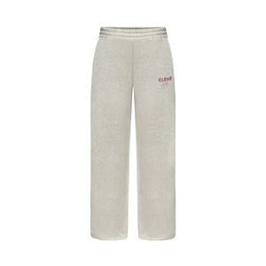 MAISON CLOUD SWEATPANTS - GRIS-BLUSH PINK Élevé