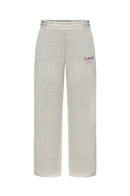 MAISON CLOUD SWEATPANTS - GRIS-BLUSH PINK Élevé