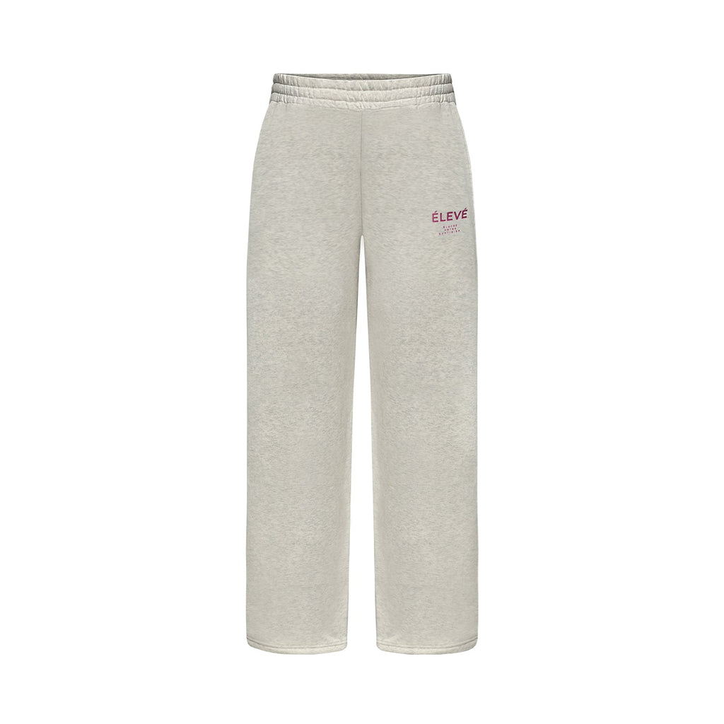 MAISON CLOUD SWEATPANTS - GRIS-BLUSH PINK Élevé