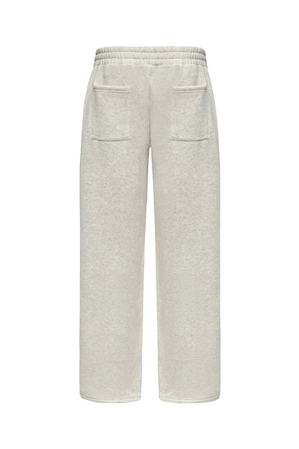 MAISON CLOUD SWEATPANTS - GRIS-BLUSH PINK Élevé