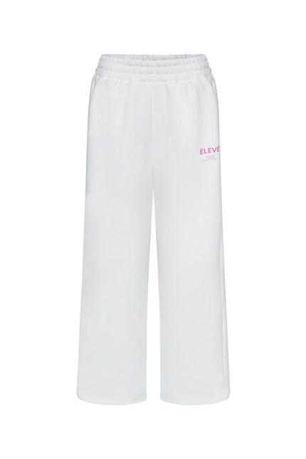MAISON CLOUD SWEATPANTS - BLANC-BLUSH PINK Élevé