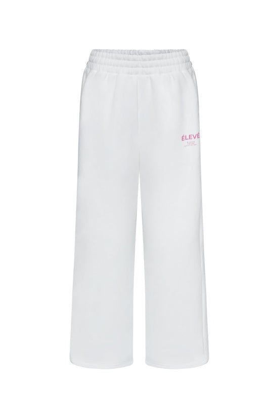 MAISON CLOUD SWEATPANTS - BLANC-BLUSH PINK Élevé