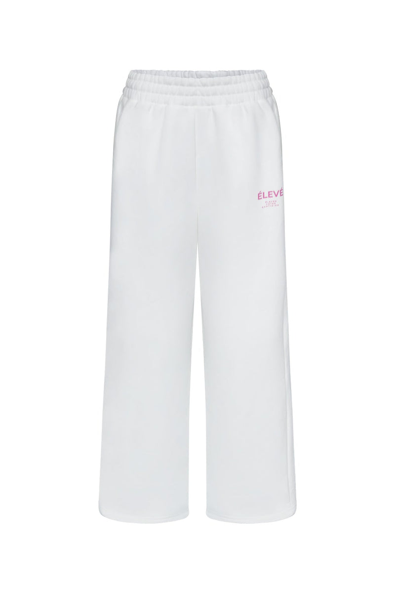 MAISON CLOUD SWEATPANTS - BLANC-BLUSH PINK Élevé