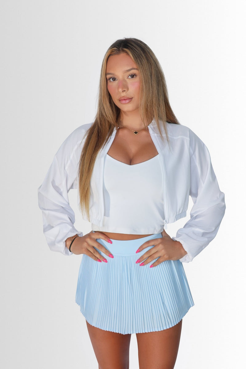 MATCH POINT PLEAT SKIRT - Élevé