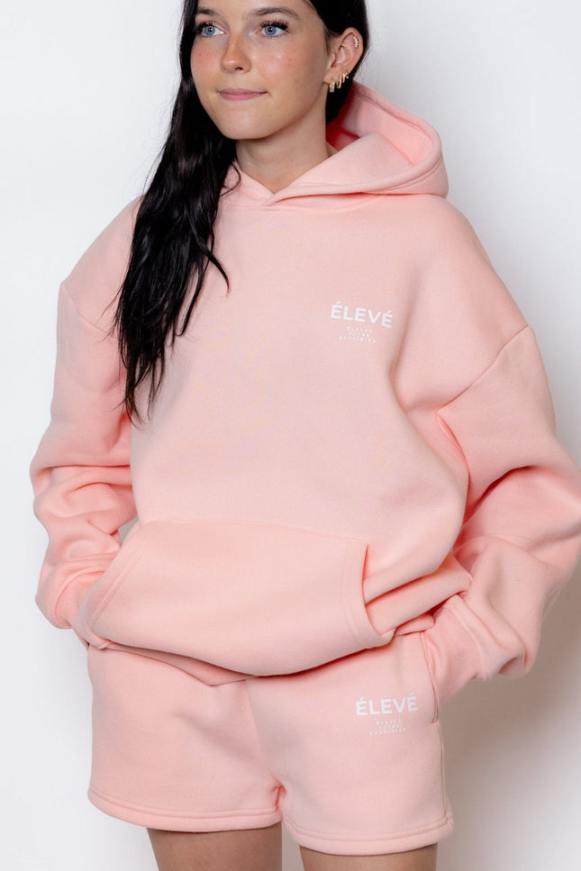 OFF DUTY SHORTS - CORAL CLOUD-Élevé