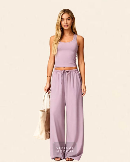 REFORM WIDE - LEG TRACK PANTS - ELEVE
