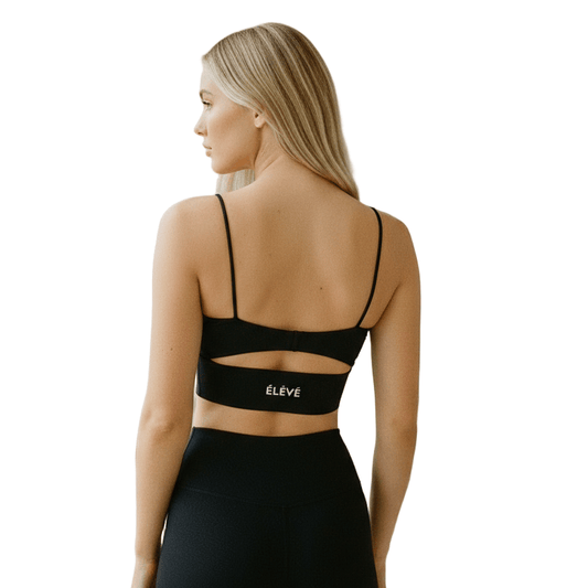 SERENE BRA - BLACK- ÉLEVÉ