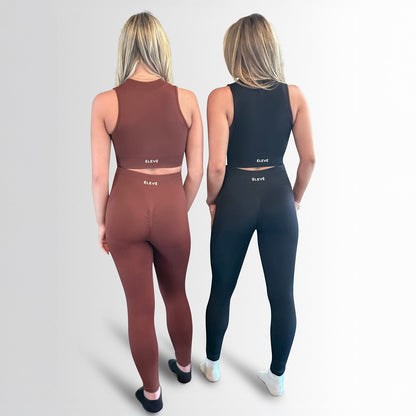 STREET SCULPT LEGGINGS - Mocha Élevé