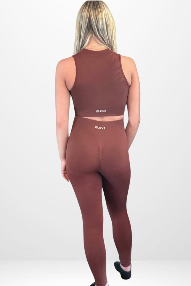 STREET SCULPT LEGGINGS - Mocha Élevé