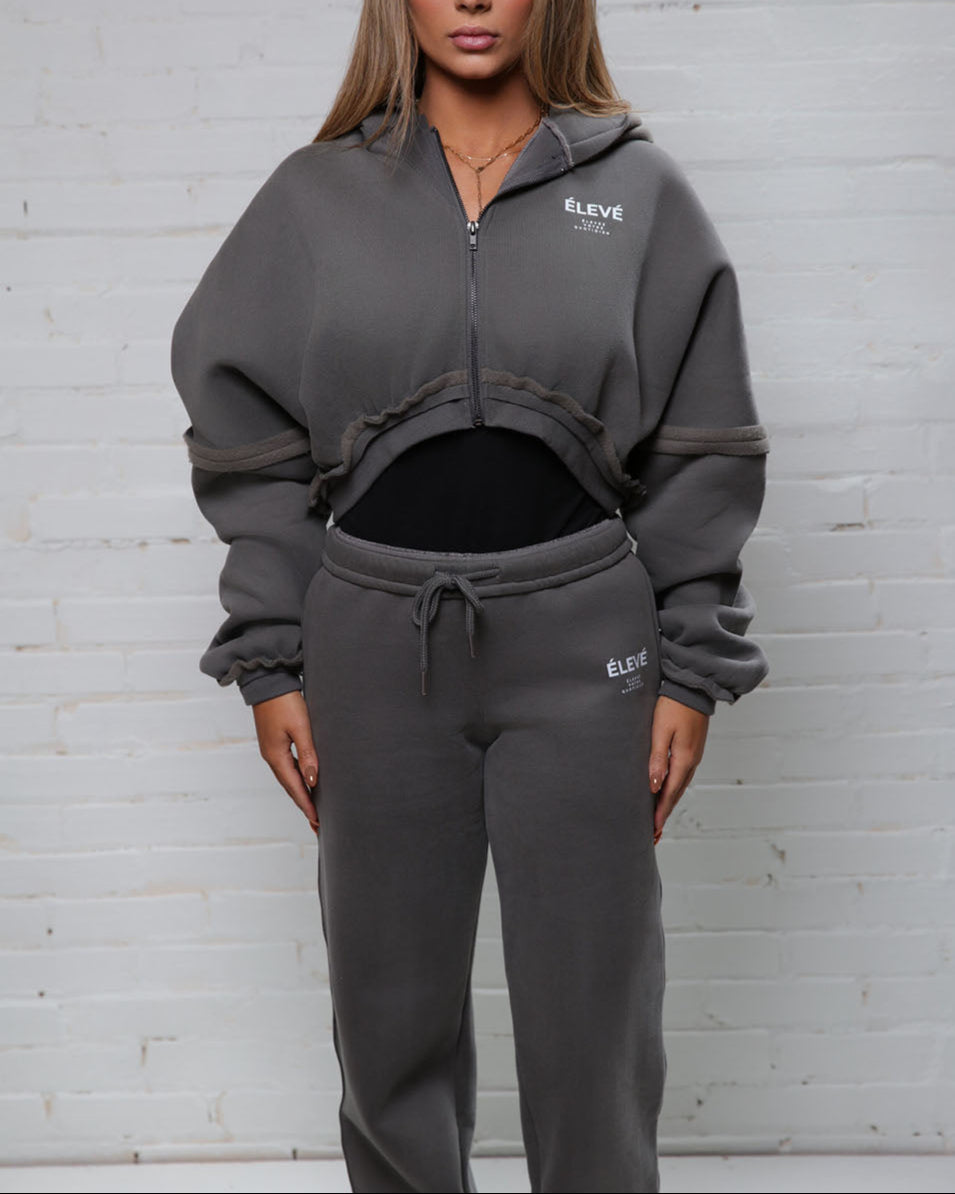 SYDNEY WIDE - LEG SWEATPANT - Élevé