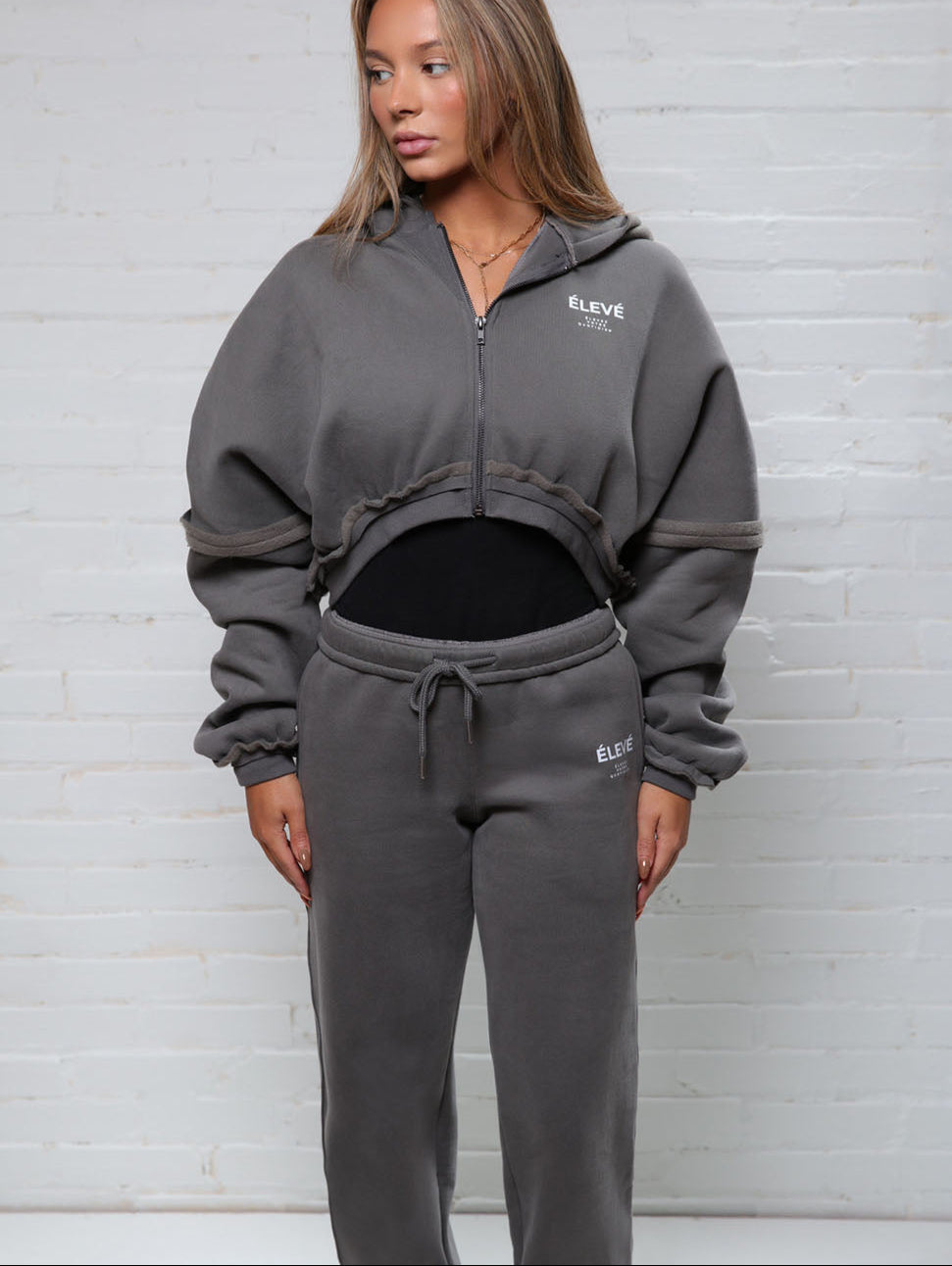 SYDNEY WIDE - LEG SWEATPANT - Élevé