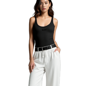 THE ALLURE TANK - Noir (Black) Élevé