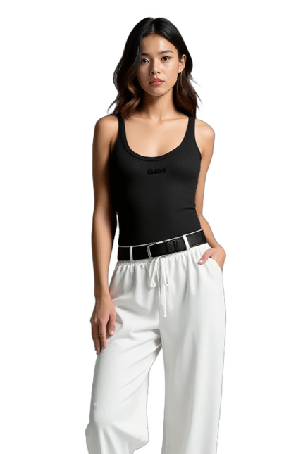 THE ALLURE TANK - Noir (Black) Élevé