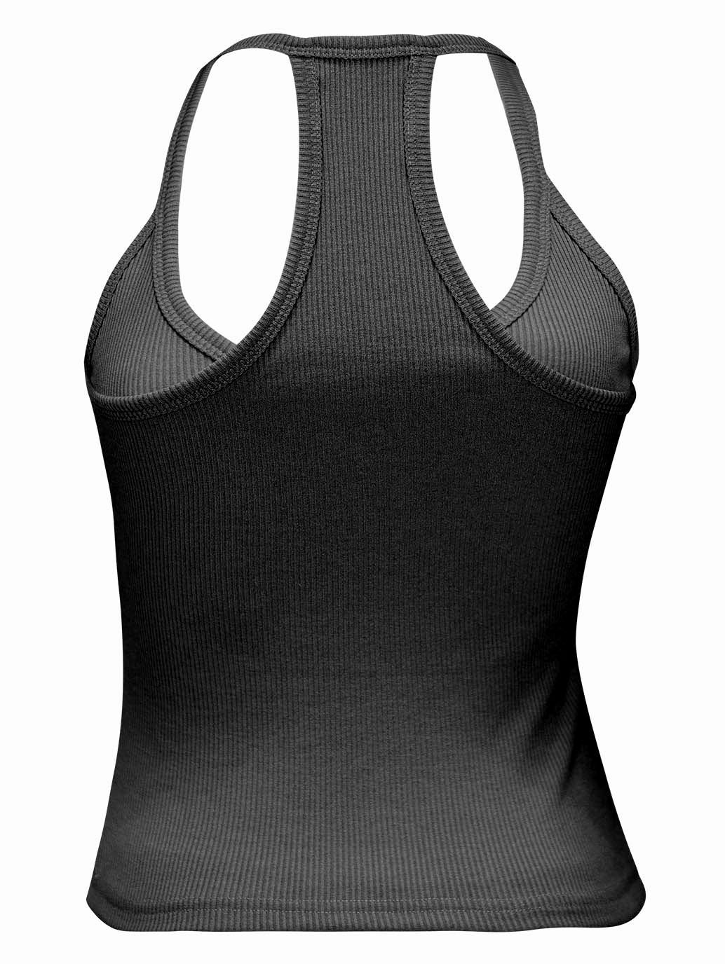 THE ALLURE TANK - Noir (Black) Élevé