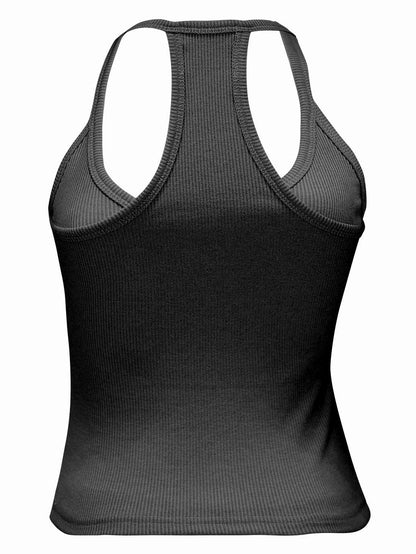 THE ALLURE TANK - Noir (Black) Élevé