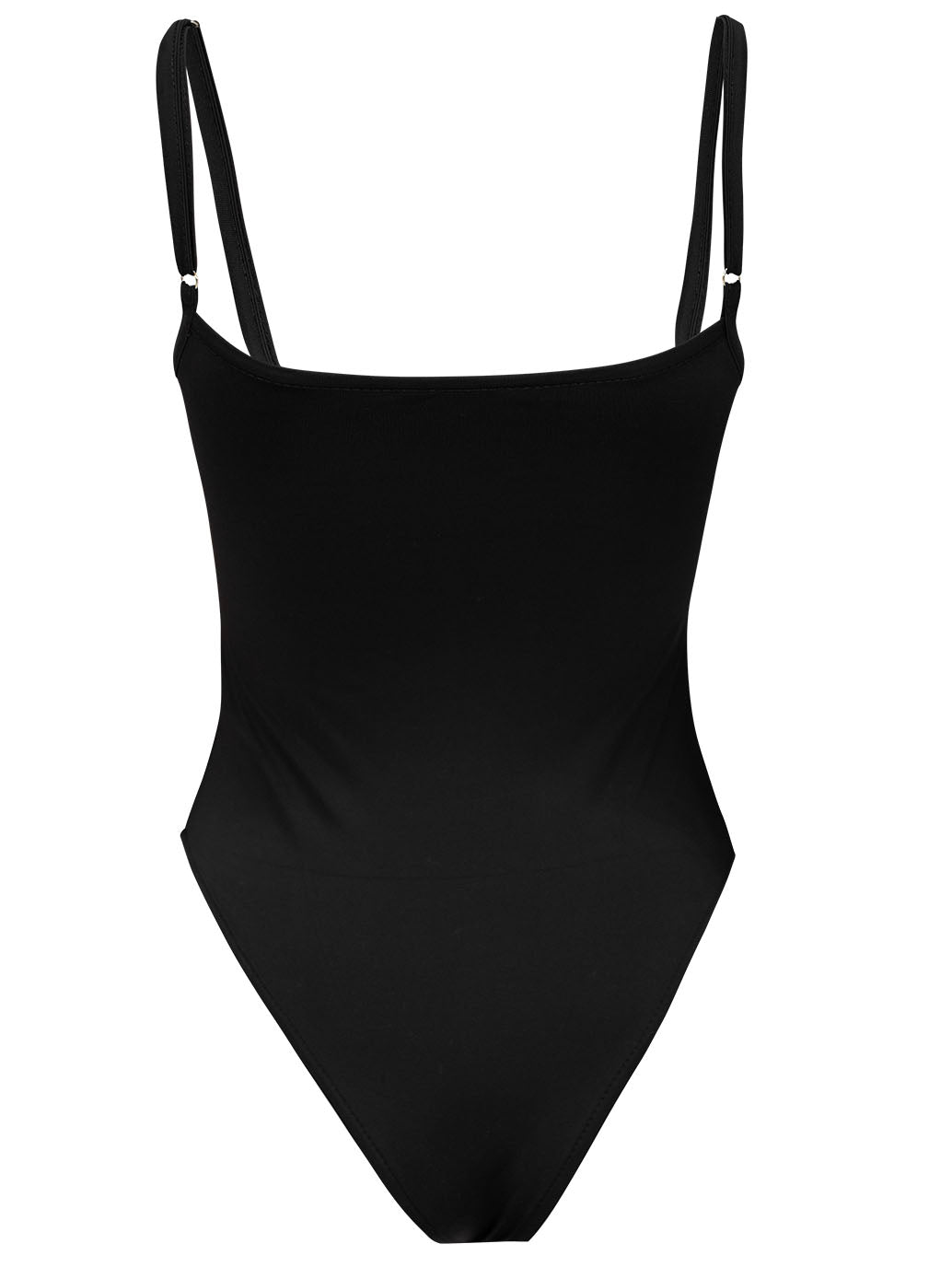 THE CAMI BODYSUIT - NOIR Élevé