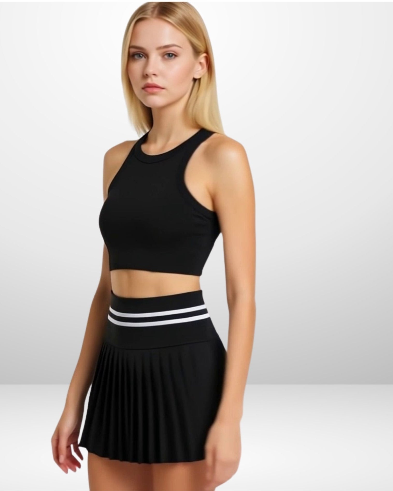 THE CANNES SET SKIRT - Élevé