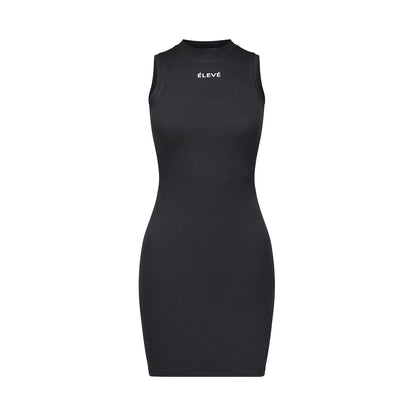 THE EDIT DRESS (IN NOIR) - Élevé