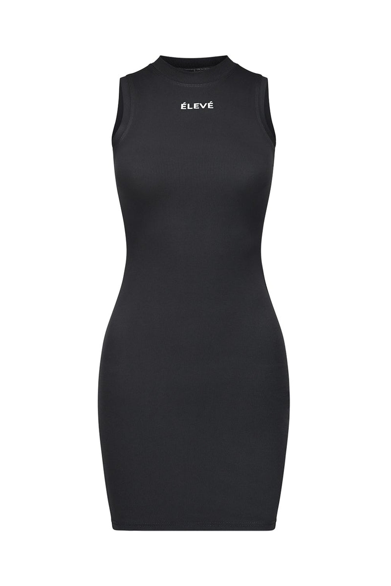 THE EDIT DRESS (IN NOIR) - Élevé