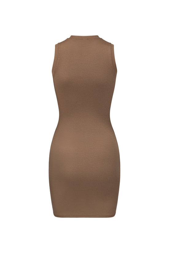 THE EDIT DRESS - LATTE Élevé