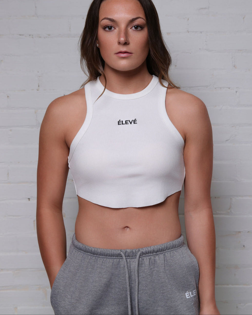 The Élevé Base Tank - Blanche (White) Élevé