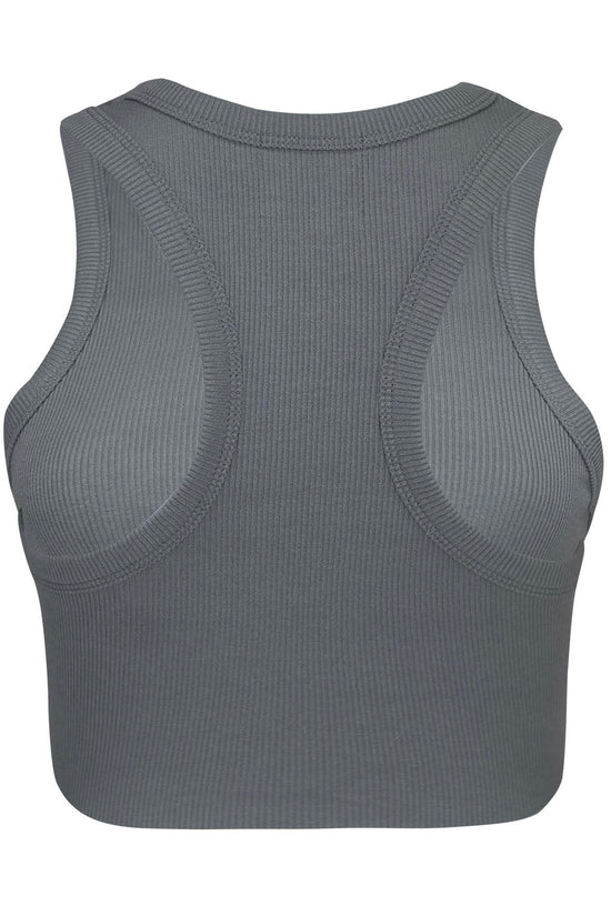 BASIC CROP- SILVERSTONE- ÉLEVÉ