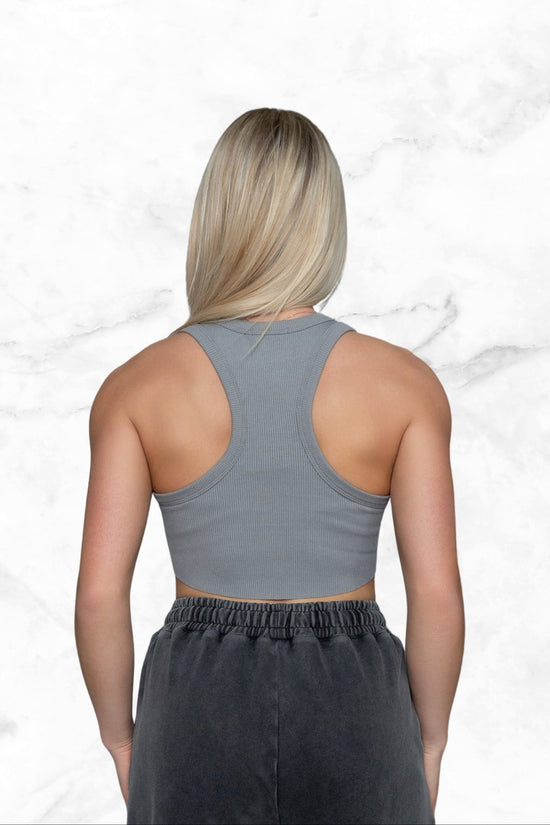 BASIC CROP- SILVERSTONE- ÉLEVÉ