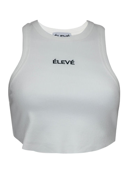 The Élevé Basic Crop - Blanche (White) Élevé