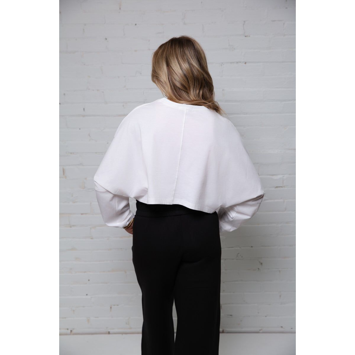The Élevé Vintage Crop Crew - BLANC Élevé