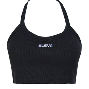 THE ELLE CROP - NOIR Élevé