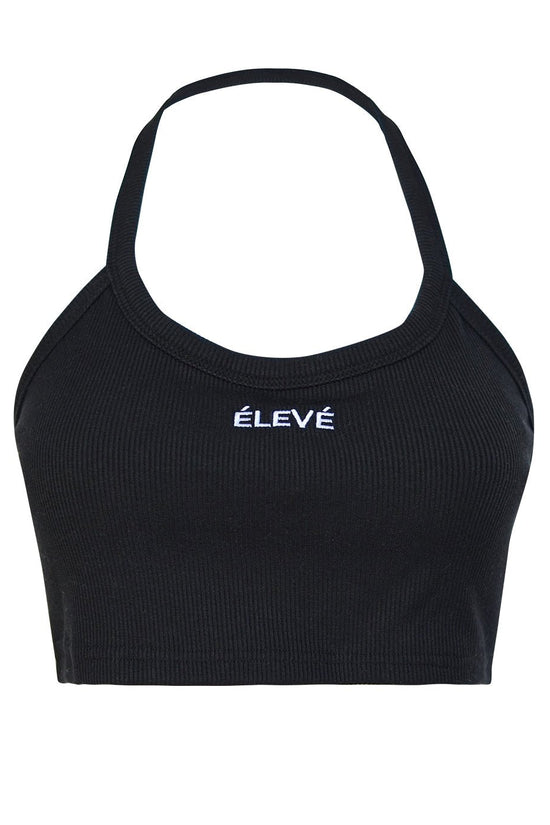 THE ELLE CROP - NOIR Élevé